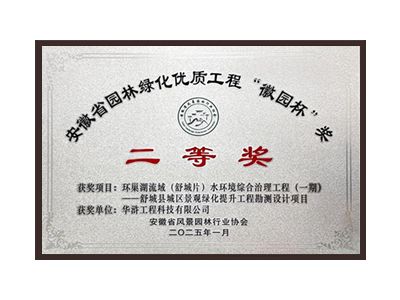 景德镇荣获2025“徽园杯”奖二等奖